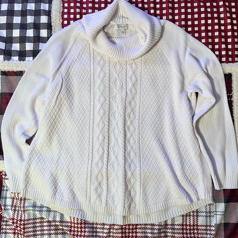 Cowl neck sweater